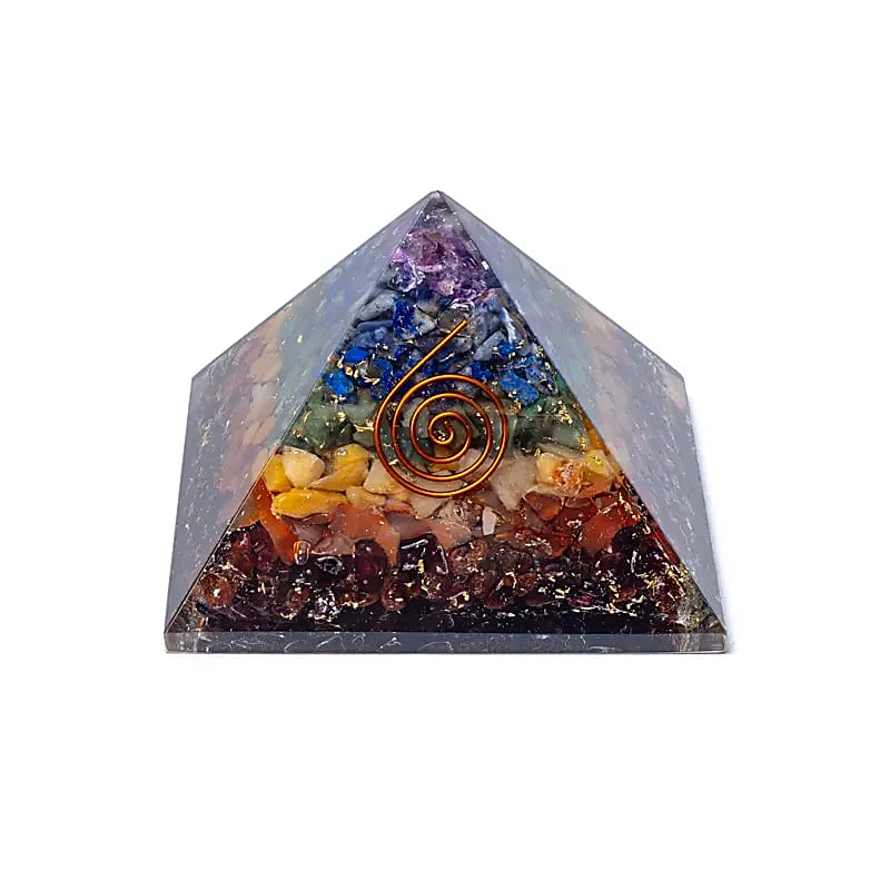 Orgoniet piramide 7 chakra