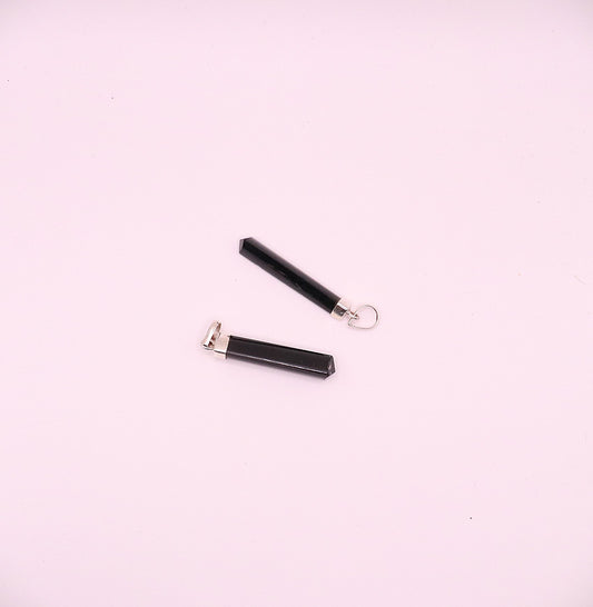 Hanger toermalijn 925 zilver